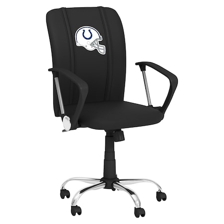 Curve Task Chair With Indianapolis Colts Helmet Logo